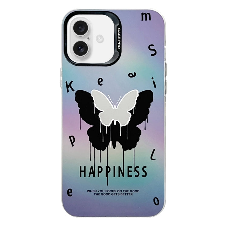 Custodia protettiva per telefono per PC serie argento elettrolitico, For iPhone 16