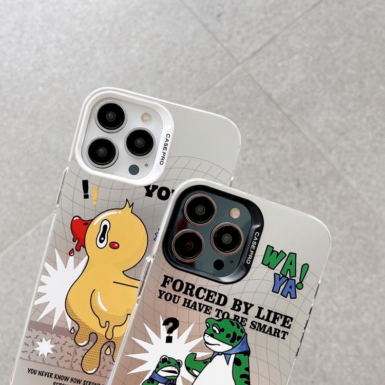 Custodia protettiva per telefono per PC serie argento elettrolitico, For iPhone 13