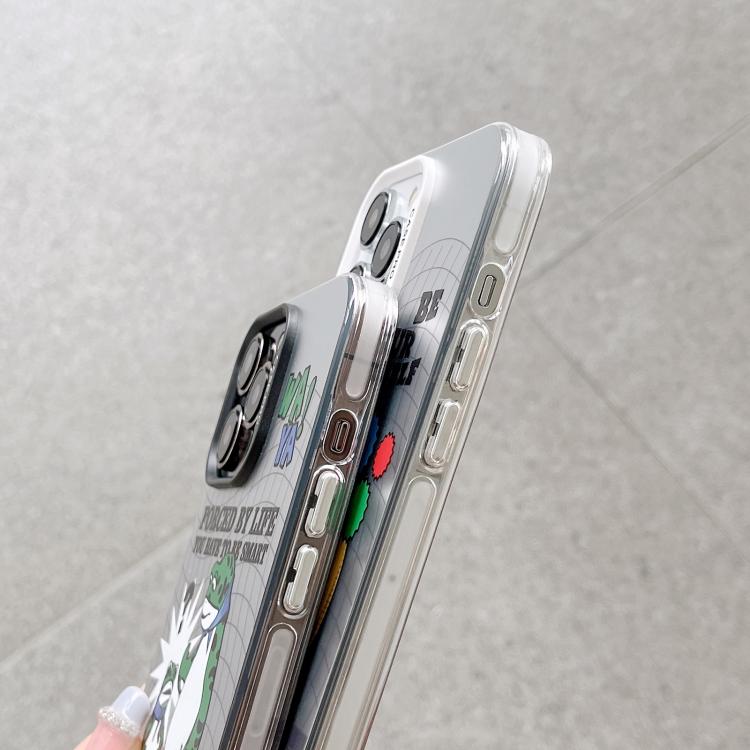 Custodia protettiva per telefono per PC serie argento elettrolitico, For iPhone 13