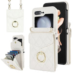 Custodia portafoglio con slot RFID per Samsung Galaxy Z Flip7