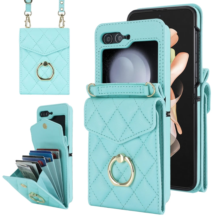 Custodia portafoglio con slot RFID per Samsung Galaxy Z Flip7