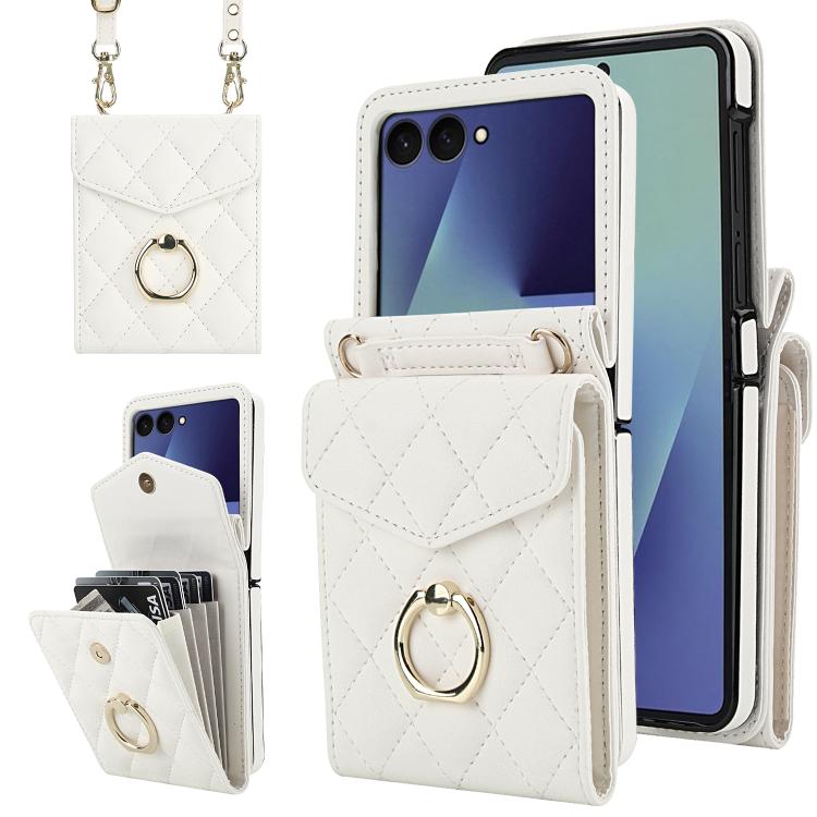 Custodia portafoglio con slot RFID per Samsung Galaxy Z Flip7