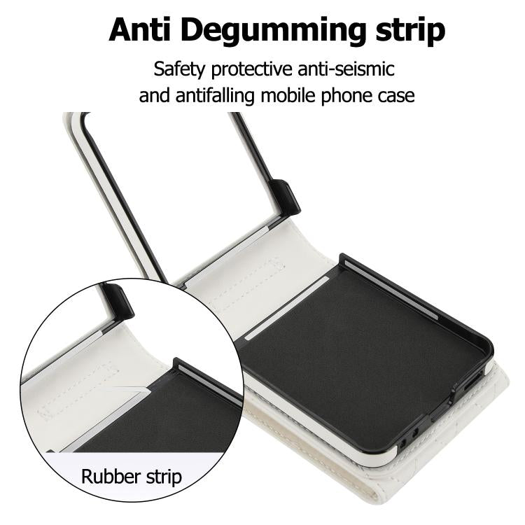 Custodia portafoglio con slot RFID per Samsung Galaxy Z Flip7