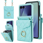 Custodia portafoglio con slot RFID per Samsung Galaxy Z Flip7