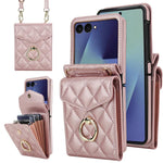 Custodia portafoglio con slot RFID per Samsung Galaxy Z Flip7