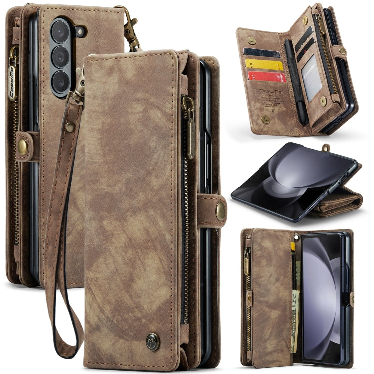 Custodia portafoglio in pelle per Samsung Galaxy Z Fold5