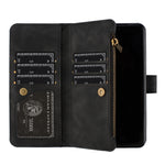 Custodia in pelle con cerniera per Samsung Galaxy Z Fold4