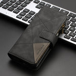 Custodia in pelle con cerniera per Samsung Galaxy Z Fold4