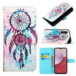 Custodia portafoglio in pelle per Samsung Galaxy A05s