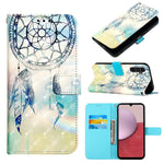 Custodia portafoglio in pelle per Samsung Galaxy A05s