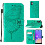 Custodia in pelle con farfalla per Samsung Galaxy A15