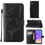 Custodia in pelle con farfalla per Samsung Galaxy A15