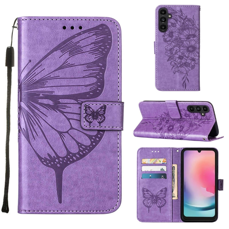 Custodia portafoglio in pelle per Samsung Galaxy A25 5G