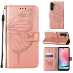 Custodia portafoglio in pelle per Samsung Galaxy A25 5G