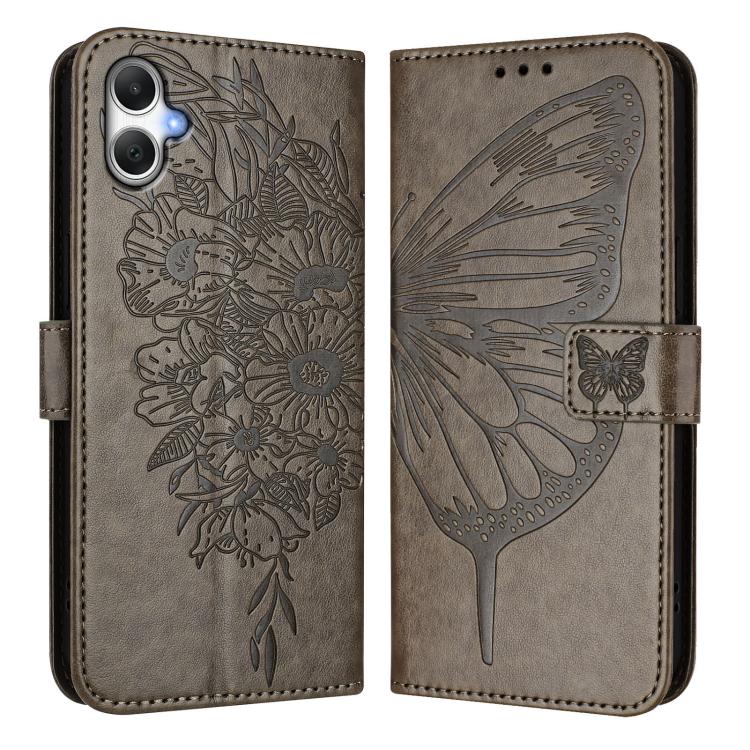 Custodia in pelle con farfalla per Samsung Galaxy A15
