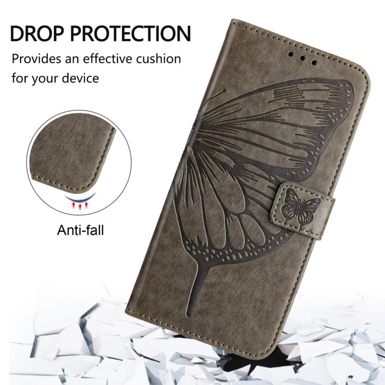 Custodia in pelle con farfalla per Samsung Galaxy A15