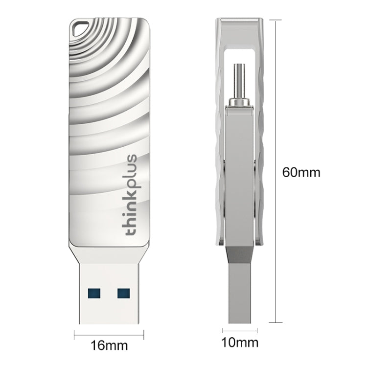Lenovo Thinkplus MU232 USB 3.2 + Type-C Unità flash 32-256GB