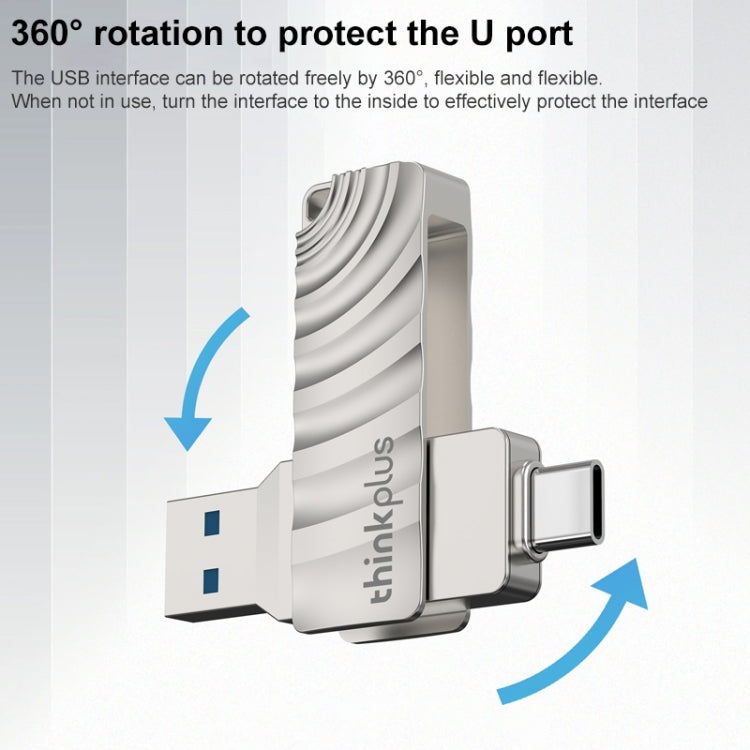 Lenovo Thinkplus MU232 USB 3.2 + Type-C Unità flash 32-256GB