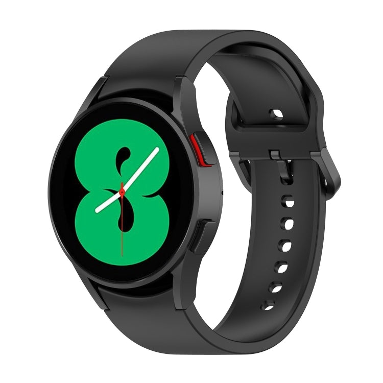 Per Samsung Galaxy Watch 6/6 cinturino classico in silicone con fibbia tinta unita, L Size