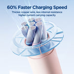 Cavo ricarica rapida USB a USB-C 3A 1,2 m in silicone
