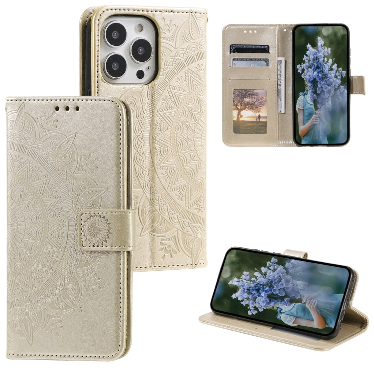 Custodia in pelle goffrata con slot carte per iPhone 16