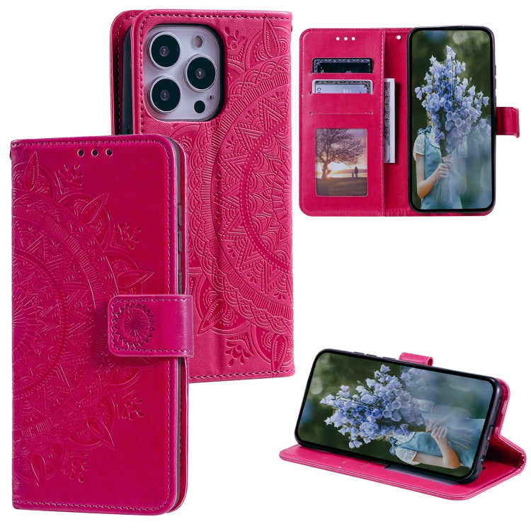 Custodia in pelle goffrata con slot carte per iPhone 16