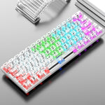 XUNFOX K30 Tastiera meccanica cablata 61 tasti nera