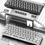 XUNFOX K30 Tastiera meccanica cablata 61 tasti nera