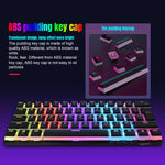 HXSJ L700 Tastiera meccanica RGB cablata 61 tasti