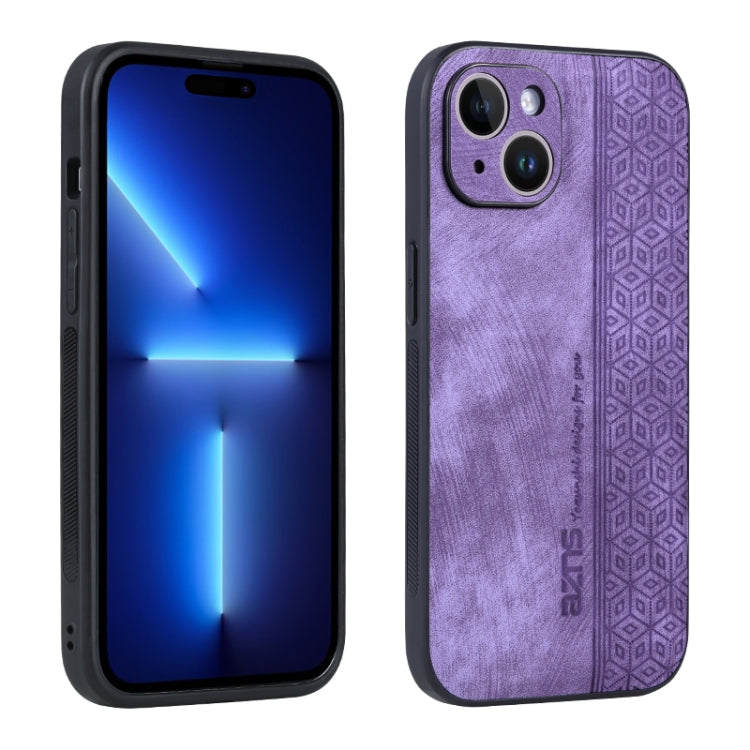 Custodia per telefono AZNS in pelle goffrata 3D, For iPhone 16, For iPhone 15 Pro Max, For iPhone 15 Pro, For iPhone 15 Plus