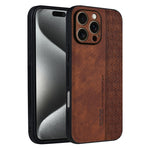 Custodia per telefono AZNS in pelle goffrata 3D, For iPhone Air, For iPhone 16 Pro Max, For iPhone 16 Pro, For iPhone 16 Plus