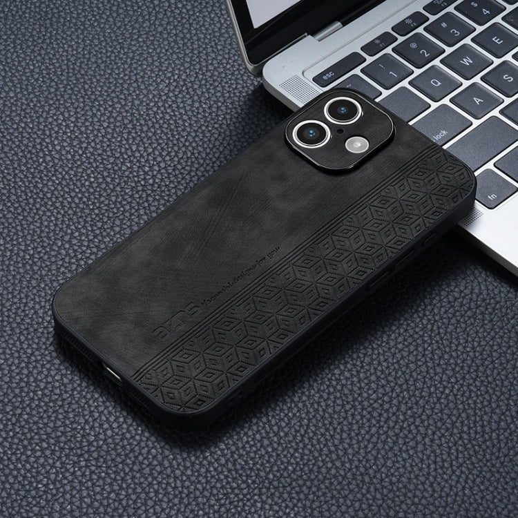 Custodia per telefono AZNS in pelle goffrata 3D, For iPhone 16, For iPhone 15 Pro Max, For iPhone 15 Pro, For iPhone 15 Plus