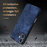 Custodia per telefono AZNS in pelle goffrata 3D, For iPhone 16, For iPhone 15 Pro Max, For iPhone 15 Pro, For iPhone 15 Plus