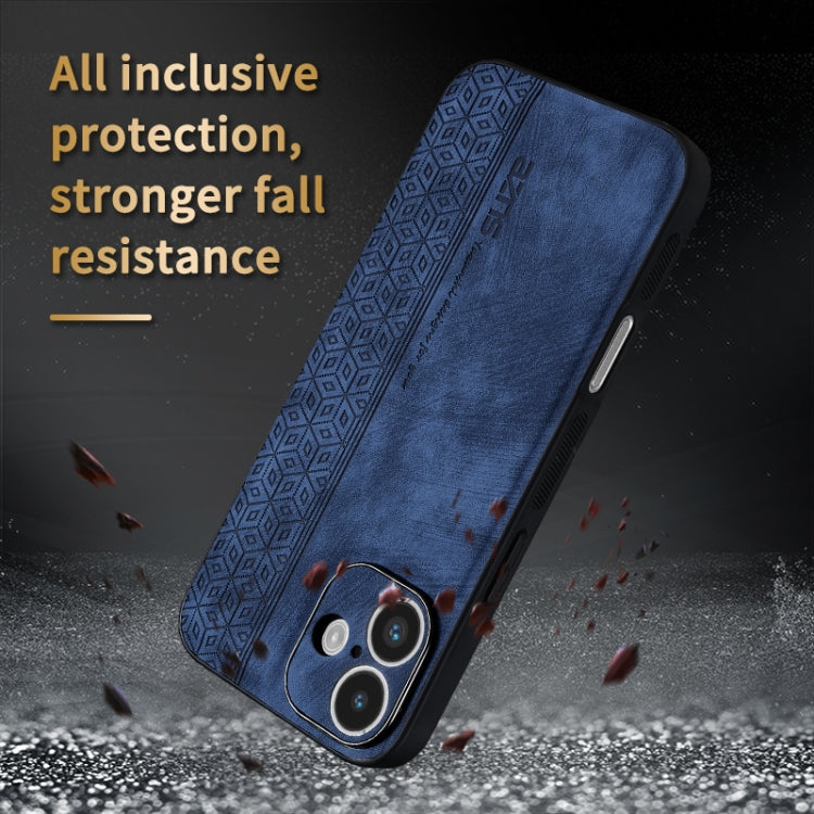 Custodia per telefono AZNS in pelle goffrata 3D, For iPhone 16, For iPhone 15 Pro Max, For iPhone 15 Pro, For iPhone 15 Plus