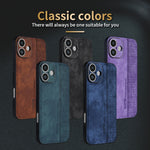 Custodia per telefono AZNS in pelle goffrata 3D, For iPhone 16, For iPhone 15 Pro Max, For iPhone 15 Pro, For iPhone 15 Plus