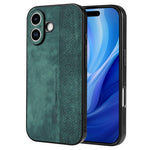Custodia per telefono AZNS in pelle goffrata 3D, For iPhone 16e / 17e, For iPhone 17 Pro Max, For iPhone 17 Pro, For iPhone 17