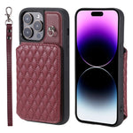 Custodia portafoglio per iPhone 15 Pro Max in PU e TPU
