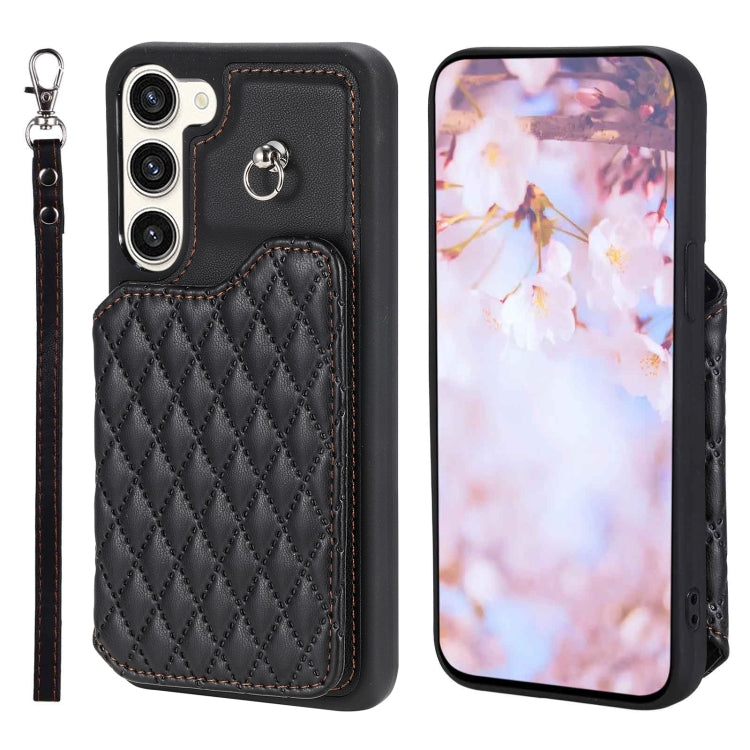 Custodia portafoglio TPU con cordino per Samsung Galaxy A14