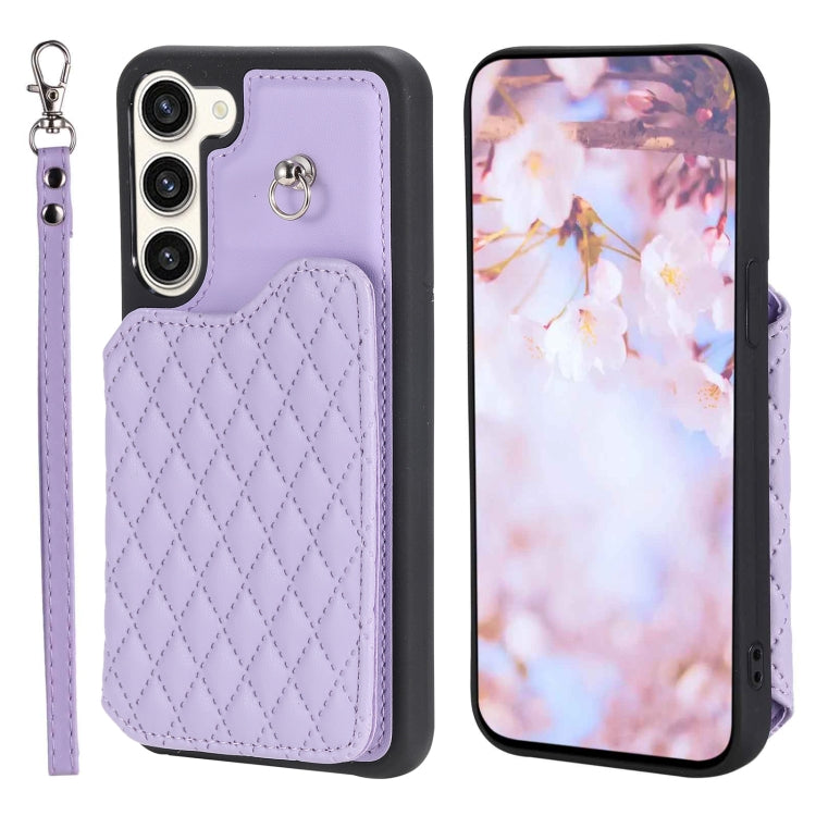 Custodia portafoglio TPU con cordino per Samsung Galaxy A14