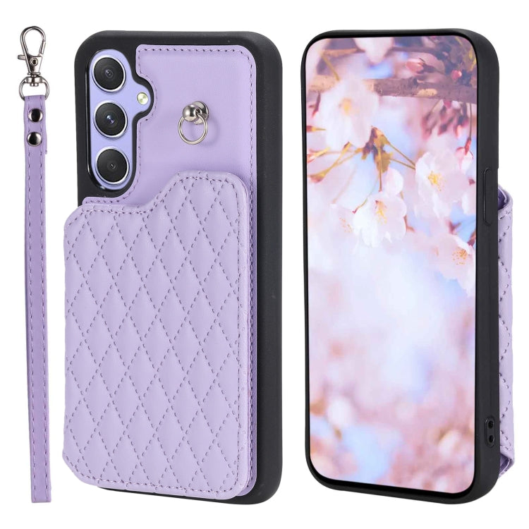 Custodia portafoglio TPU con cordino per Samsung Galaxy A14