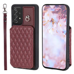 Custodia portafoglio per Samsung Galaxy S22 5G in PU e TPU