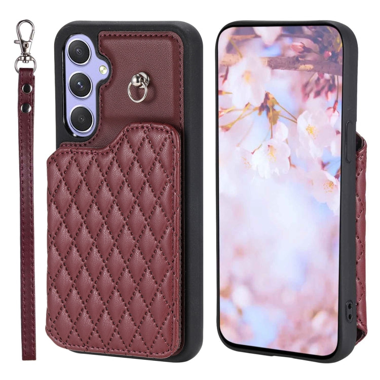 Custodia portafoglio TPU con cordino per Samsung Galaxy A14
