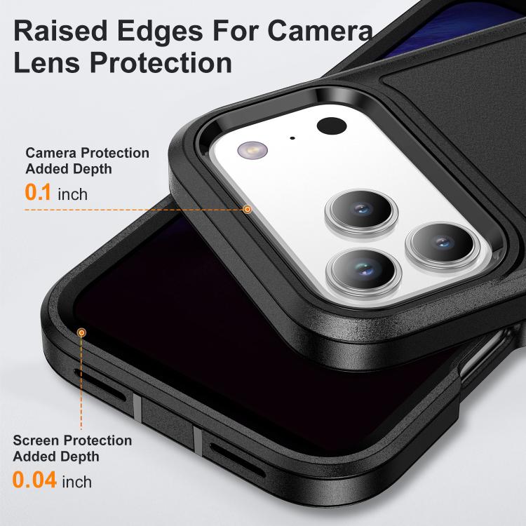 Custodia per telefono robusta impermeabile Life, For iPhone 18 Pro / 17 Pro, For iPhone 18 Pro Max / 17 Pro Max, For iPhone 17e / 16e, For iPhone 17