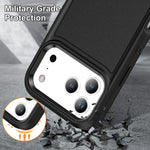 Custodia per telefono robusta impermeabile Life, For iPhone 18 Pro / 17 Pro, For iPhone 18 Pro Max / 17 Pro Max, For iPhone 17e / 16e, For iPhone 17