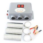 Sbrinatore elettrico auto 12V/24V riscaldatore 3 fori