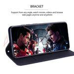 Custodia portafoglio in pelle PU per Samsung Galaxy A71