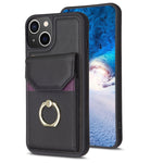 Custodia portafoglio per iPhone 14 Plus in PU e TPU