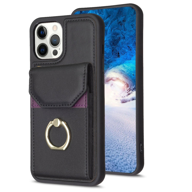 Custodia portafoglio per iPhone 14 Plus in PU e TPU