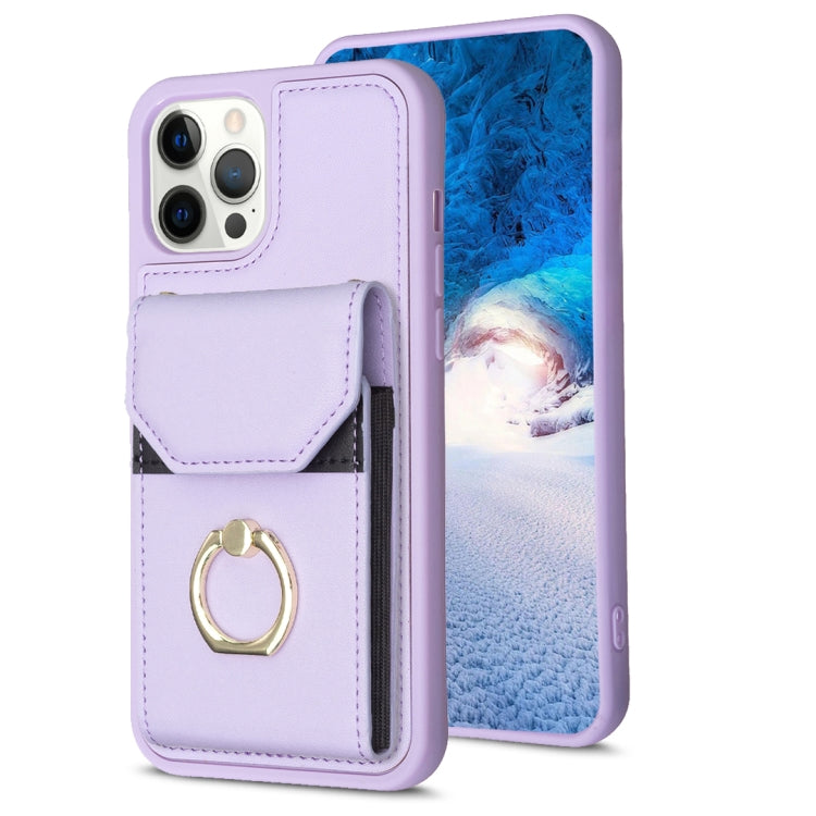 Custodia portafoglio per iPhone 14 Plus in PU e TPU