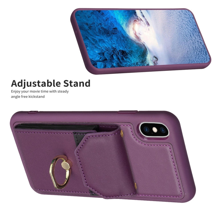 Custodia portafoglio per iPhone 8 Plus e 7 Plus